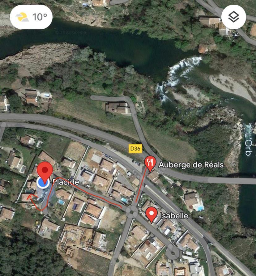 Logements A Proximite De La Riviere Reals Murviel Eksteriør billede